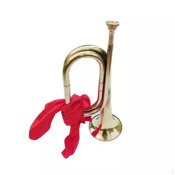 Выдувной горн, разведывательная труба, сигнальный музыкальный инструмент, латунь в классическом стиле для Aureate