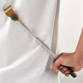 Выдвижная магнитная чесалка для спины Hackle с магнитом, телескопическая чесалка для спины, массажер для спины, скребок для спины, подарок