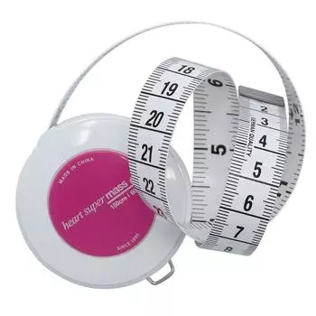 Выдвижная мягкая тканевая линейка сантиметр дюйм выдвижная линейка швейный измерительный инструмент чёрный/фиолетовый