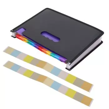 Выдвижная папка, портативный 24-слойный расширяющийся органайзер-гармошка, школьные принадлежности