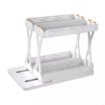 Выдвижная полка для специй, многоцелевой держатель для хранения, шкаф, Single layer