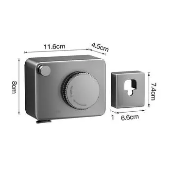 Выдвижная проволочная веревка для белья без перфорации 20 кг, несущая телескопическая вешалка для сушки одежды из нержавеющей стали, домашние инструменты белый