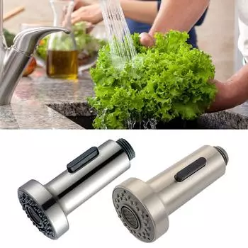 Выдвижная распылительная головка для кухонного смесителя, удлинитель для смесителя, адаптер для распылителя, 2 режима, универсальный адаптер для ванной комнаты 2