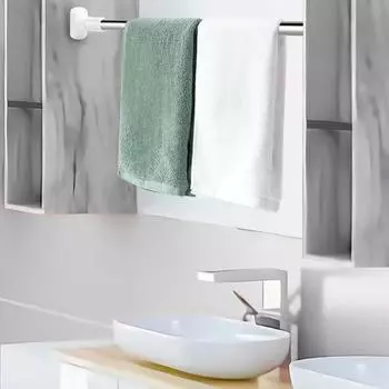 Выдвижная штанга для вешалки для штор Кронштейн из нержавеющей стали Штанга для бельевой веревки Штанга для штор Штанга для душевой занавески Штанга для вешалки для одежды