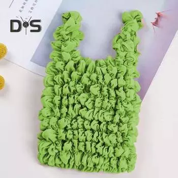 Выдвижная сумка для хранения, устойчивая к разрывам, высокопрочная, износостойкая, расширяемая сумка, высокая грузоподъемность до 7 кг, закуски, фрукты, мини чёрный