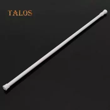 Выдвижная телескопическая подпружиненная натяжная занавеска, вуаль, сетка для душа, украшение на столб 30~50cm белый