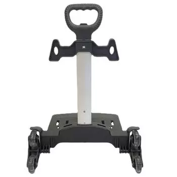 Выдвижная тележка из алюминиевого сплава для школьников, школьная сумка, лестница, магазины, дорожная багажная полка чёрный