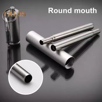 Выдвижная трубочка из нержавеющей стали с брелоком для ключей, щеточкой для чистки, портативный складной металлический набор трубочек для путешествий, необходимых вещей на круизном судне