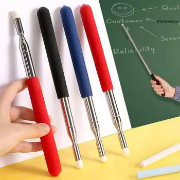 Выдвижная учительская палка для работы с доской и сенсорным экраном Finger pointer single pack синий