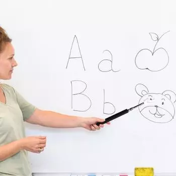 Выдвижная указательная указка для учителя, телескопическая учебная указка для класса, телескопическая указательная указка для учителя, выдвижная ручная указательная указка чёрный