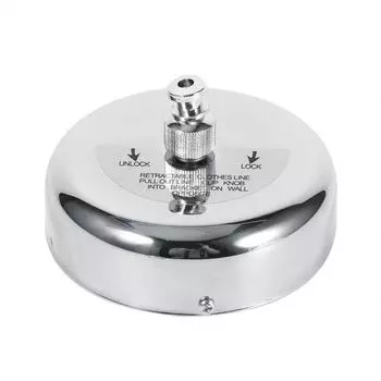 Выдвижная веревка для белья из нержавеющей стали, вешалка для белья на открытом воздухе, сушилка для одежды, органайзер, сушилка для одежды, веревка серебряный