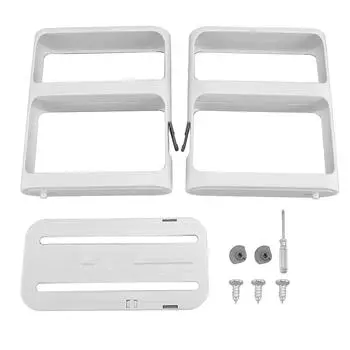 Выдвижная вращающаяся полка для специй, 2 уровня, многоцелевой вертикальный органайзер для приправ для кухонного шкафа, белый