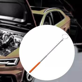 Выдвижное зеркало для осмотра автомобиля диаметром 2 дюйма для инспекторов, инженеров, эргономичное