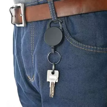 Выдвижной брелок для ключей, быстросъемные сверхмощные рыболовные принадлежности, выдвижные крючки с защелкой