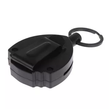 Выдвижной брелок для ключей, многофункциональный карабин, держатель для ключей, держатель для бейджа