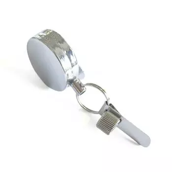 Выдвижной чехол для ручки, креативная, легко вытягиваемая пряжка, пряжка из проволочного троса, защищающая от потери и кражи, металлический держатель для ручки, зажим для ручки чёрный