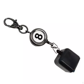 Выдвижной держатель для мела, брелок-переноска, зажим для ключей, компактная карманная сумка для бильярдного кия