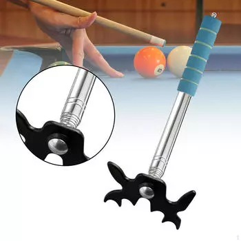 Выдвижной держатель-мостик для бильярдного кия, аксессуар, кронштейн для