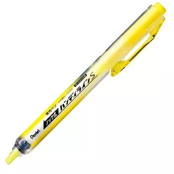 Выдвижной маркер Pentel Handy Line S желтый 10 шт. SXNS15-G жёлтый
