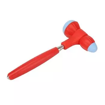 Выдвижной массажный молоток, сгибаемый, эргономичный дизайн, малошумный, двухсторонний массажер, инструмент, молоток для