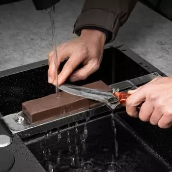 Выдвижной мост для мойки, держатель для точильного камня, нескользящее основание для точильного камня, ресторан No Whetstone