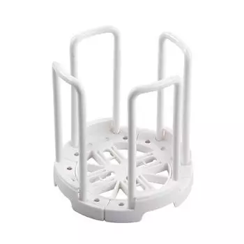 Выдвижной настольный держатель для чаши, кухонный органайзер, пластиковая полка для слива воды, полка для шкафа, стеллаж для хранения посуды, инструмент для хранения тарелок белый