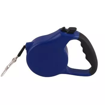 Выдвижной поводок для питомца, нескользящая ручка, тормоз одной рукой, 5 метров