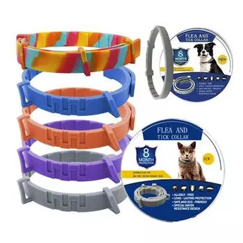 Выдвижной противопаразитарный ошейник для домашних животных, ошейник от блох и клещей, защита на 8 месяцев, защита от комаров, защита от насекомых, товары для домашних животных