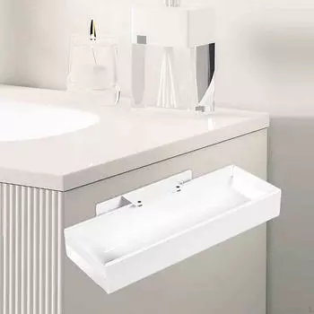 Выдвижной ящик, полка для раковины, полка для хранения посуды, кладовая, под корзиной для white small