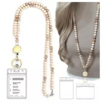 Выдвижной шнурок и 2 шт. пластиковых защитных чехлов для ID-бейждей для учителя