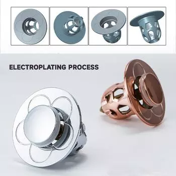 Выдвижной сливной фильтр для раковины, ванная комната, душевая раковина, фильтр-заглушка, ловушка для волос, пробка для ванны, пробка для ванны белый