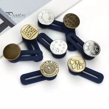 Выдвижной удлинитель джинсовых пуговиц, бесплатная переработка, удлинитель пояса, пряжка, аксессуары для одежды для женщин и мужчин 6