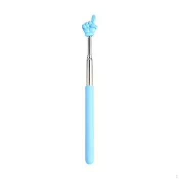 Выдвижной указательный палец для педагогов, многоцелевая палочка для детского сада синий