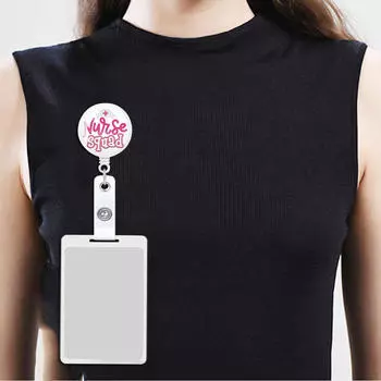 Выдвижной зажим для катушки для значка 25,59 дюйма, ремешок с держателем для карточек на поясе Style A