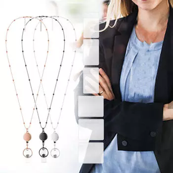 Выдвижные ремешки с держателем именного бейджа Ремешок из бисера для офисных медсестер