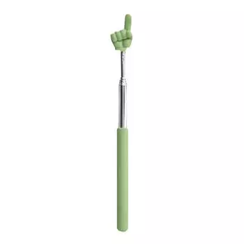 Выдвижные указки для учителей, демонстрационные палочки для классов, пальчиковые дубинки, игрушки для раннего развития, творческие учебные принадлежности и игровые игрушки(1шт) One Size зелёный
