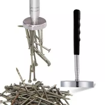 Выдвижные винты Детали Finder Телескопический магнит Sweeper Collector Магнитный захват Инструмент Workshop чёрный