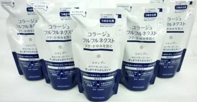 Выгодная упаковка Collage Furufuru Next Clean and Smooth 280 мл x 5 Great 5 Шампунь, Тип, Сменный блок,