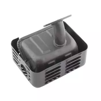 Выхлопная система для двигателя мощностью 6,5 л.с. с прокладкой, подходит для Honda Gx160 Gx200 5,5 л.с., запасные части, прочные аксессуары