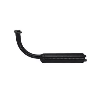 Выхлопная труба глушителя для 2-тактных двигателей 50cc 80cc с газовым мотором, велосипедов, мотоциклов