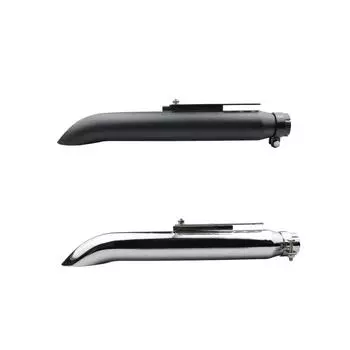 Выхлопная труба мотоцикла, модифицирует трубу, поддерживает выбросы, деталь мотоцикла, выхлопная труба из нержавеющей стали для Harley Cruiser чёрный