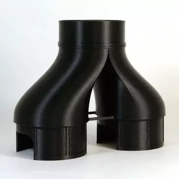 Выхлопной канал Соедините два шланга от краскопульта Tamiya в один шланг/Коллекция [Армирование]: кабина/близнец (шланг Тамия)