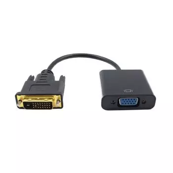 Выход VGA DVI-D Адаптер DVI в VGA Конвертер DVI в VGA Настольный компьютер