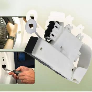 Выключатель блокировки дверцы стиральной машины W10253483, Детали стиральной машины, Крышка аксессуаров