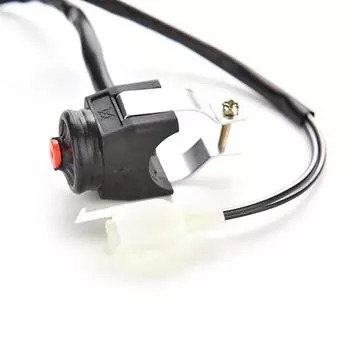 Выключатель мотоцикла, красная кнопка, звуковой сигнал, стартер, байк, квадроцикл, UTV, двойной спорт