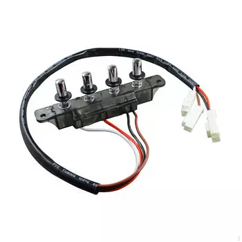 Выключатель панели управления вытяжки, кухонная профессиональная панель управления оборудованием, 4 Pushbutton