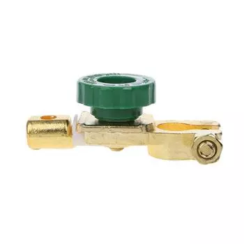 Выключатель питания аккумулятора автомобиля Выключатель клеммы автомобиля мотоцикла Быстродействующее устройство отключения Защитное устройство для аккумуляторов с защитой от протечек чёрный