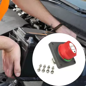 Выключатель питания батареи Разъединитель Отключение Аксессуары Прочный Поворотный