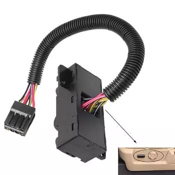 Выключатель питания для автомобильного сиденья OEM:F65Z-14A701-AA для Ford F150 автомобильный переключатель регулировки сиденья с электроприводом автомобильные аксессуары чёрный