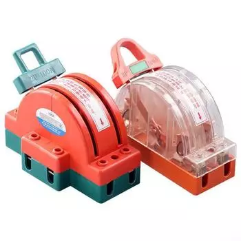 Выключатель-разъединитель 100А, 1 шт., 50/60 Гц, противоударный, двойной 32A/2P